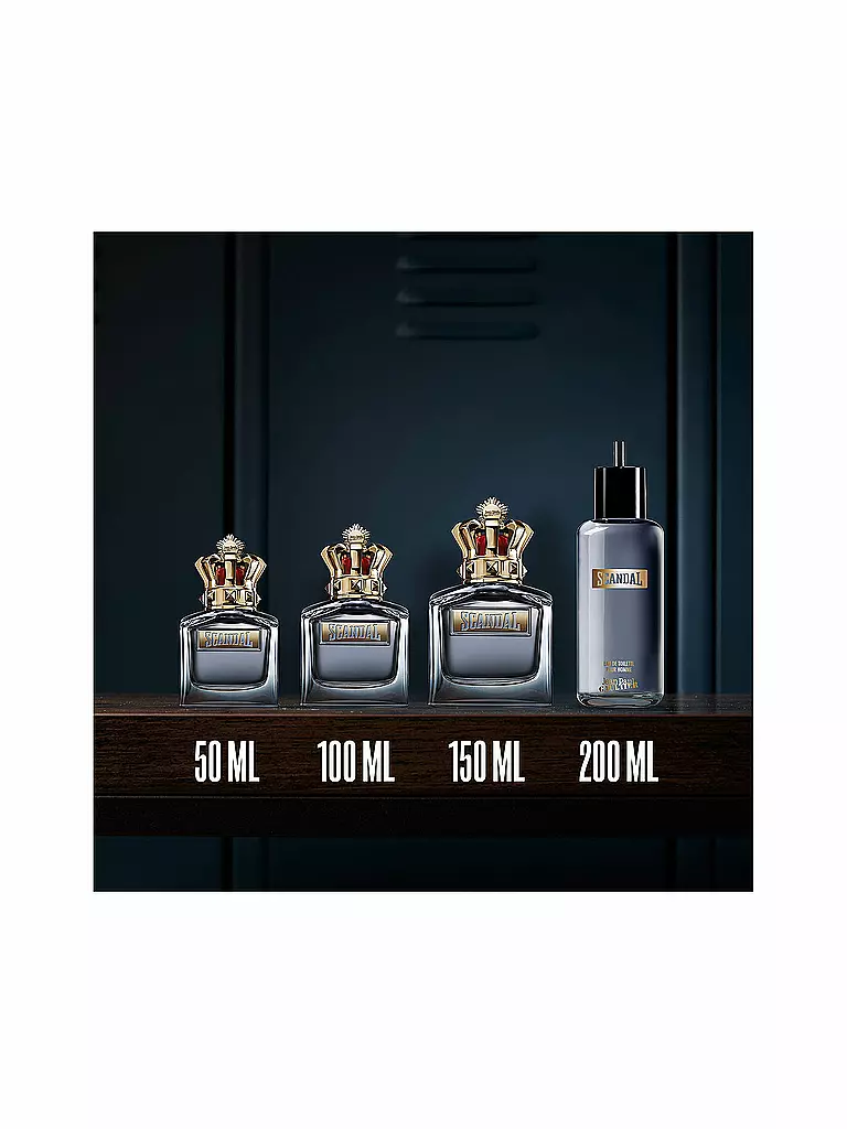 JEAN PAUL GAULTIER | SCANDAL pour Homme Eau de Toilette Refillable 50ml | 