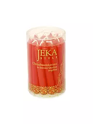 JEKA | Baumkerzen 20er Dose Rosso Rot | Keine Farbe
