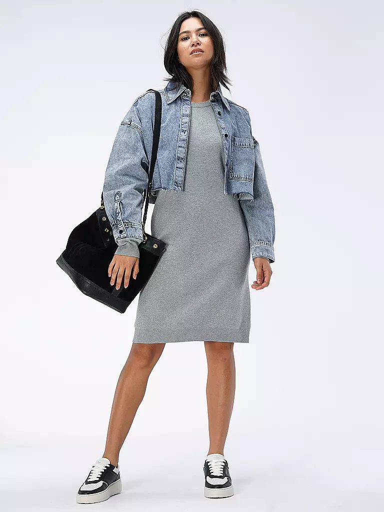 JEROME DREYFUSS | Ledertasche - Bucket Bag BEN Medium | schwarz