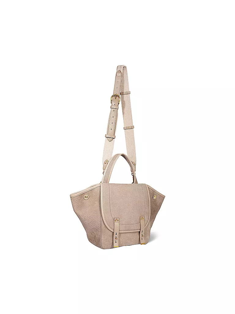 JEROME DREYFUSS | Ledertasche - Henkeltasche STAN PANIER Medium | creme