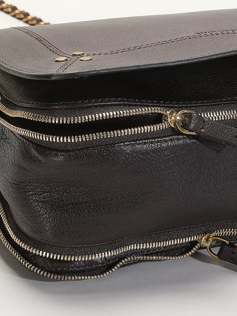 JEROME DREYFUSS | Ledertasche - Mini Bag BOBI | braun