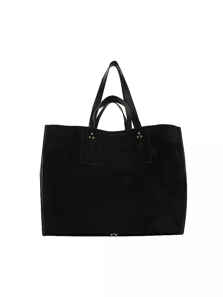 JEROME DREYFUSS | Ledertasche - Shopper LEON L | schwarz