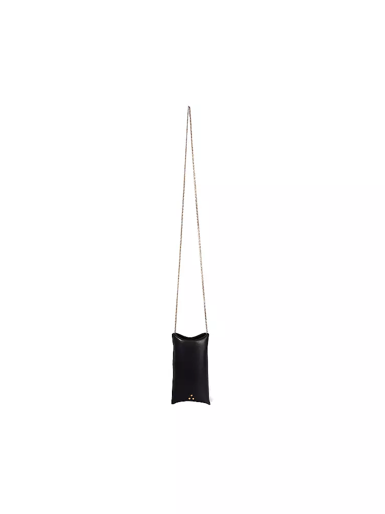 JEROME DREYFUSS | Ledertasche - Smartphone Case Handy Louis | schwarz