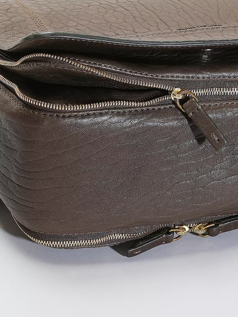 JEROME DREYFUSS | Ledertasche - Umhängetasche IGOR | olive