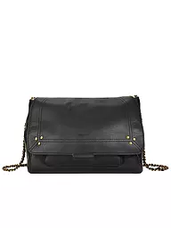 JEROME DREYFUSS | Ledertasche - Umhängetasche LULU M  | schwarz