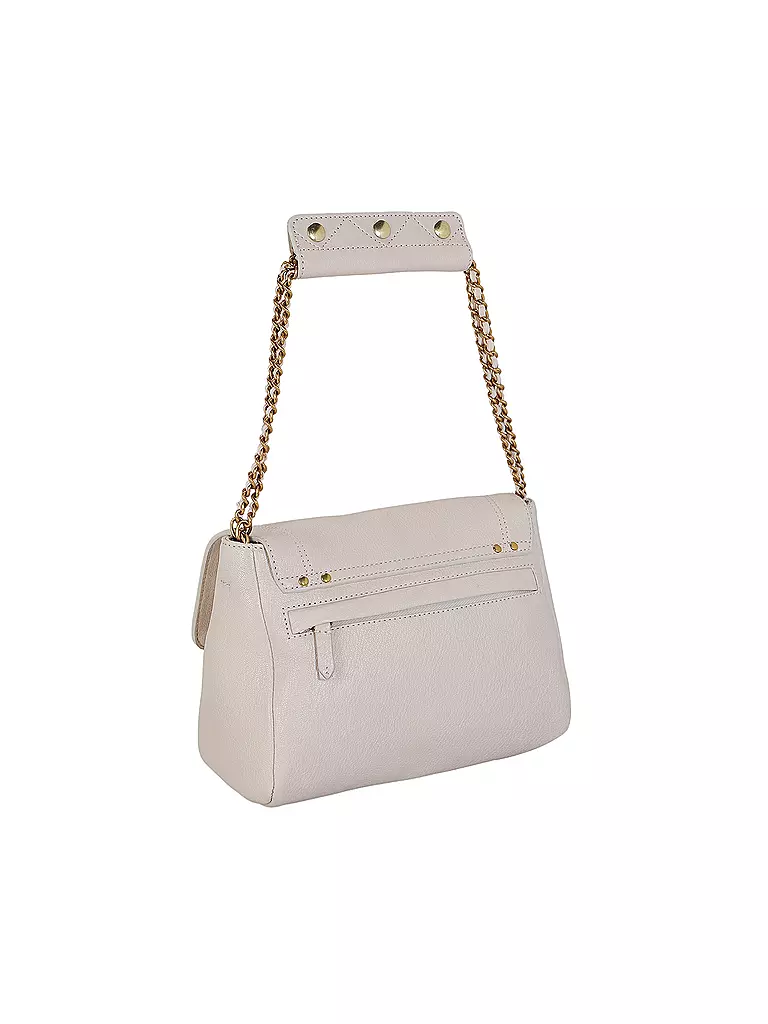 JEROME DREYFUSS | Ledertasche - Umhängetasche LULU M  | creme