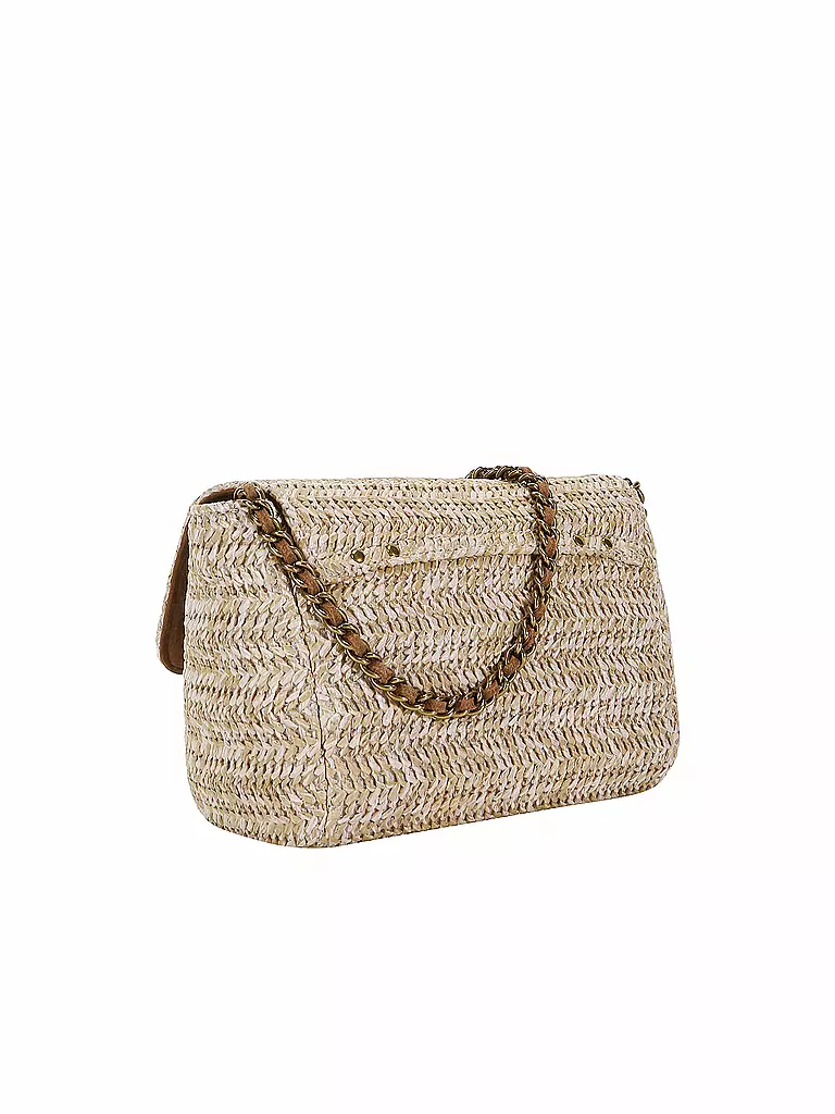 JEROME DREYFUSS | Tasche - Mini Bag LULU S Raphia  | beige