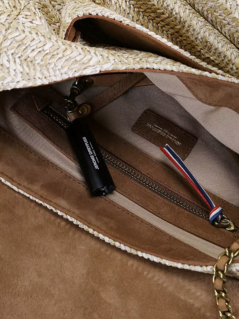 JEROME DREYFUSS | Tasche - Umhängetasche Lulu L Raphia | beige