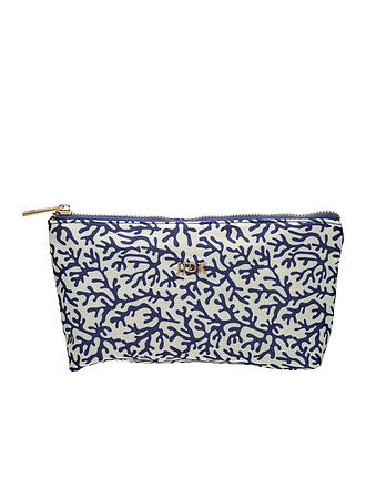 JJDK | Kosmetiktasche - Cosmetic Bag FAKARAVA (white-navy)