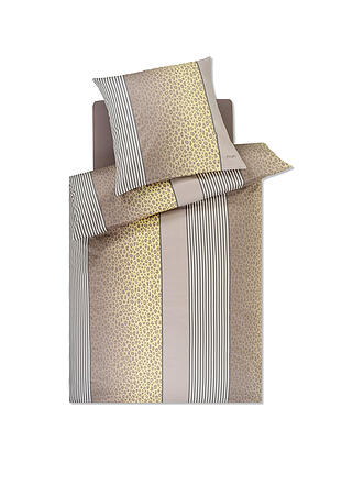 JOOP | Satin Bettwäsche LEO 70x90cm / 140x200cm Vanilla