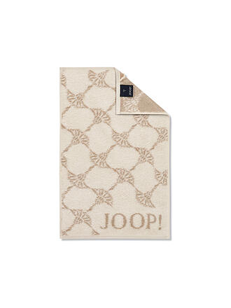JOOP | Gästetuch Classic Cornflower 30x50cm Creme