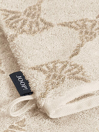 JOOP | Waschhandschuh Classic Cornflower 16x22cm Creme