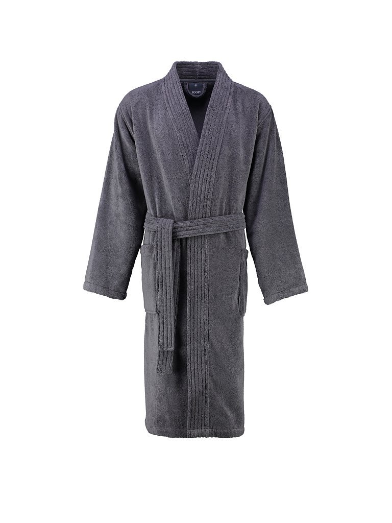 Herren-Bademantel (anthrazit) grau 50-52 herren
