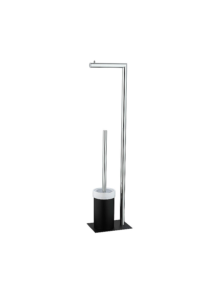 JOOP WC Kombi freistehend mit Papierhalter Chromeline Black  70cm schwarz