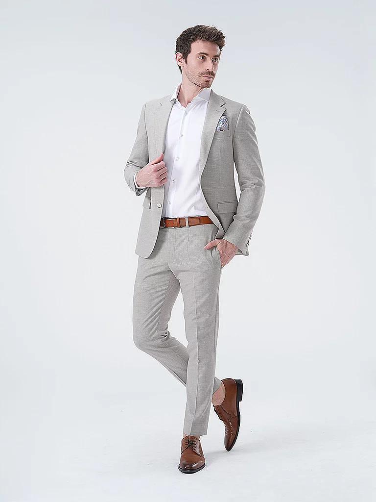 JOOP Ceinture en cuir marron | 105