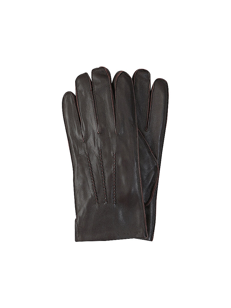 JOOP Lederhandschuhe braun | S