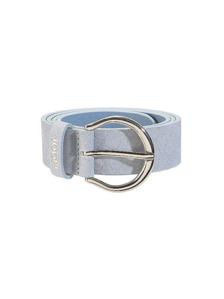 Ledergürtel hellblau 95 damen