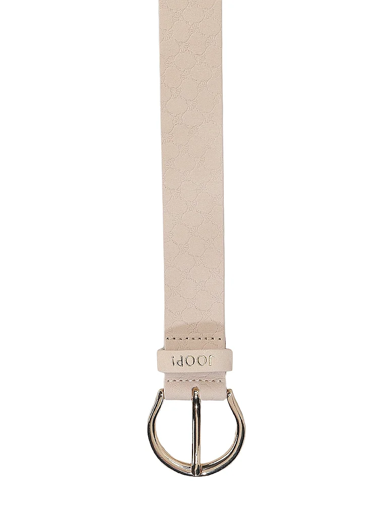 JOOP Ceinture en cuir beige | 105