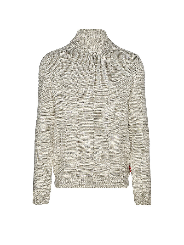 Rollkragenpullover MILSOM beige M herren