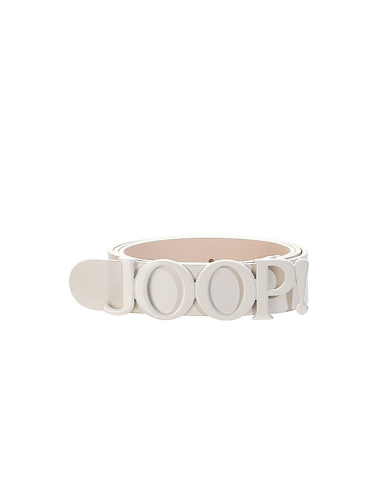 JOOP! Ledergürtel creme 90 damen