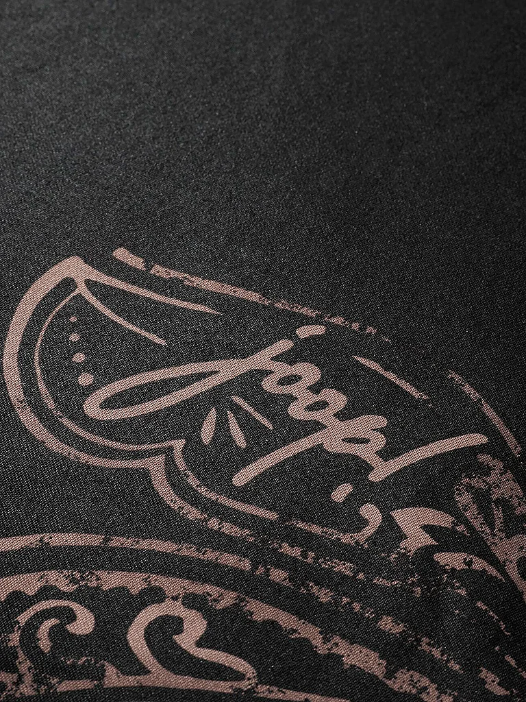 JOOP Parure de lit en satin PAISLEY 70x90cm/140x200cm Noir noir