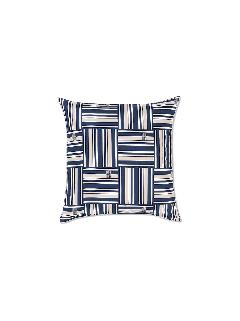 JOOP Satin Linge de lit Weave 70x90cm/140x200cm Navy bleu marine