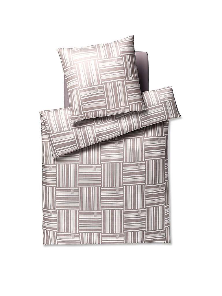 Satin Bettwäsche Weave 70x90cm/140x200cm Sand camel baby