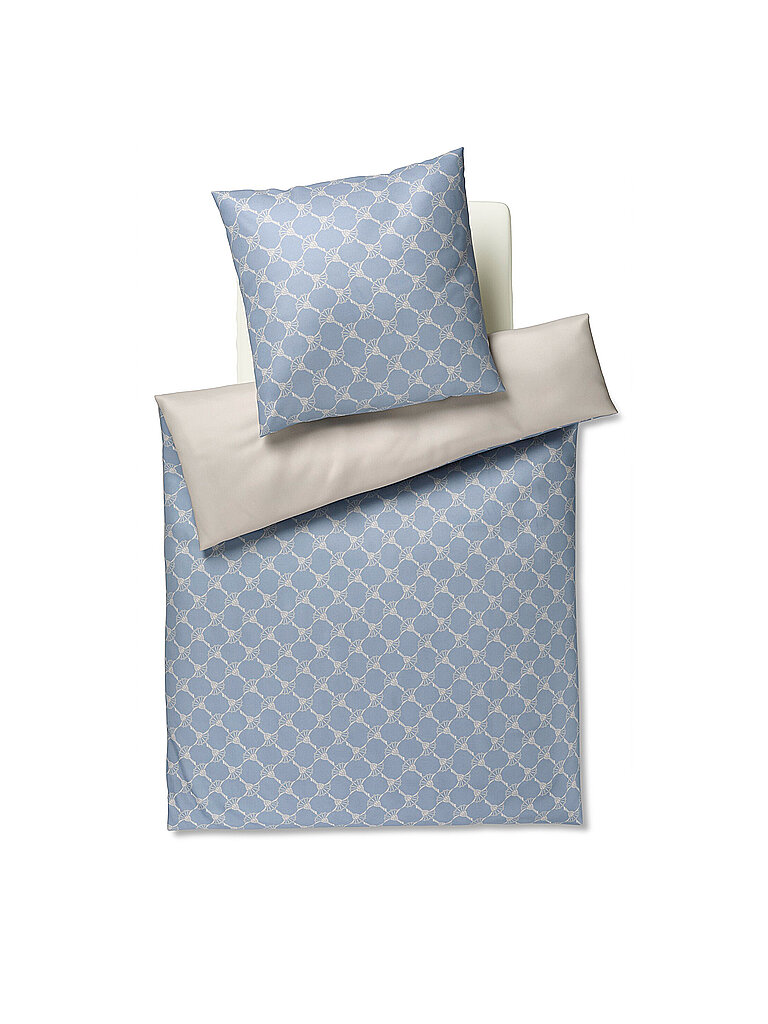 Satin Bettwäsche Cornflower 70x90cm/140x220cm Bright Blue hellblau baby