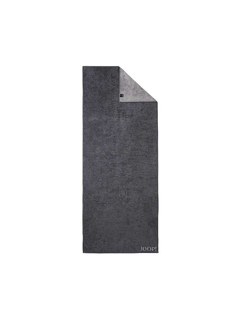 JOOP Saunatuch 80x200cm CLASSIC DOUBLEFACE Anthrazit  grau