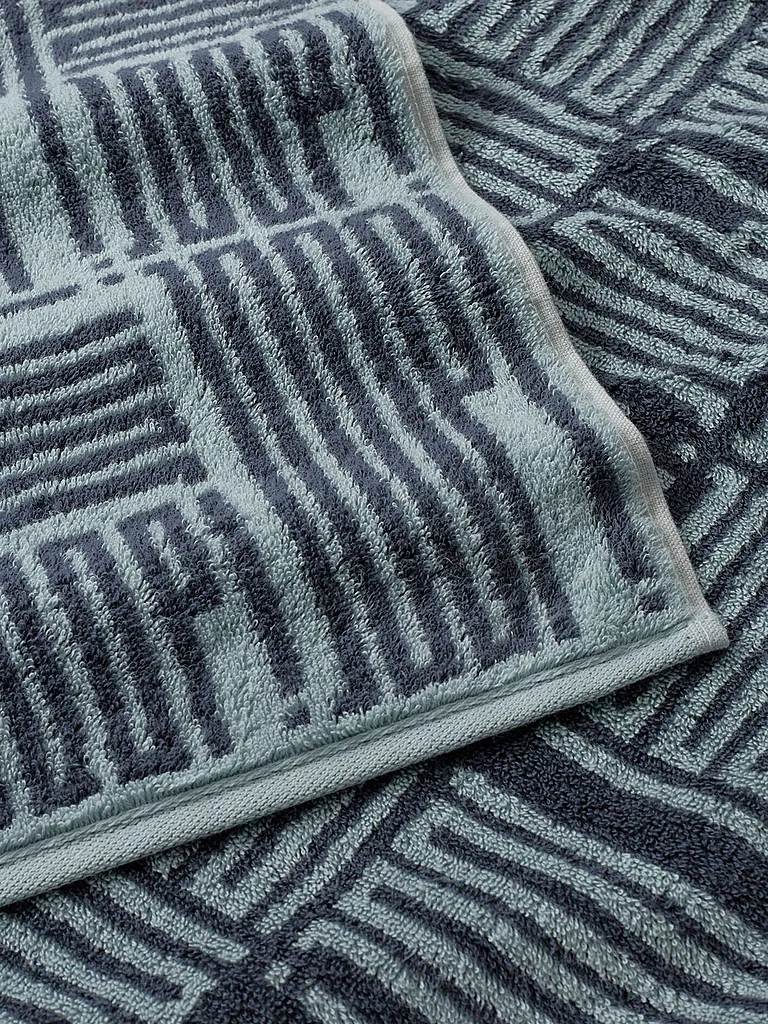 JOOP Toalla de ducha 80x150cm BARS ALLOVER Aqua menta
