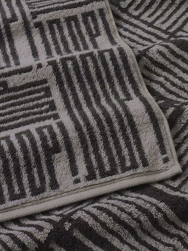 JOOP Toalla de ducha 80x150cm BARS ALLOVER Platino gris claro
