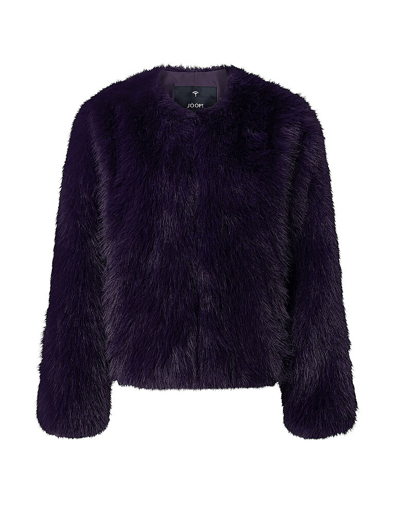 JOOP Jacke in Felloptik OLETTA lila | 44