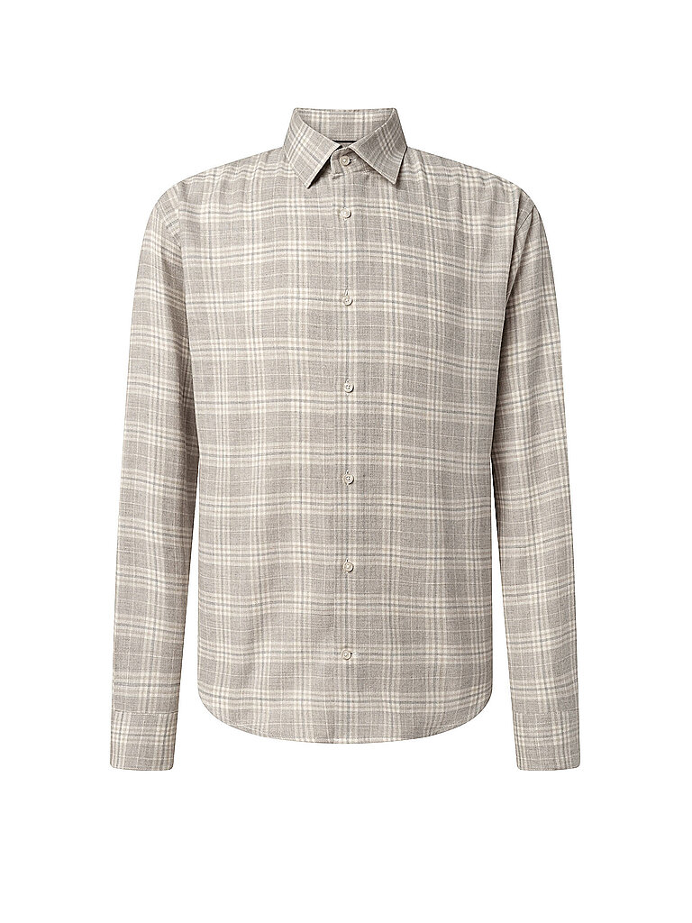 JOOP Hemd Slim Fit MILES hellbraun | S