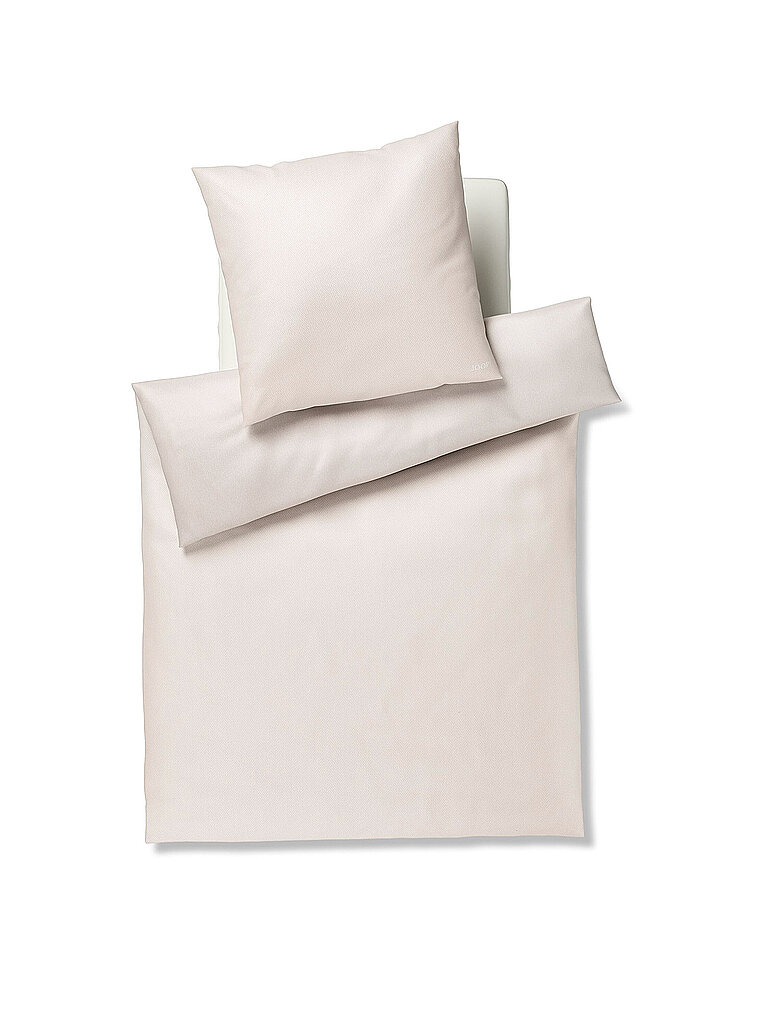 JOOP Satin Bettwäsche HERRINGBONE 70x90cm/140x200cm Cream beige