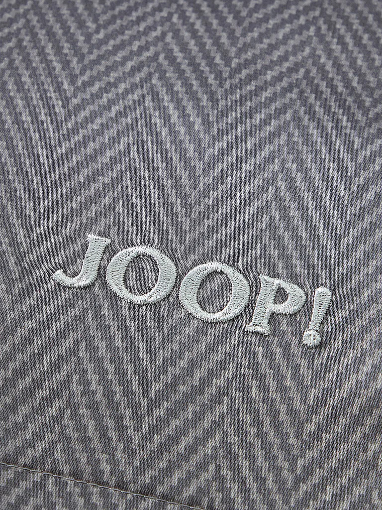 JOOP Sábanas de satén HERRINGBONE 70x90cm/140x200cm Stone gris
