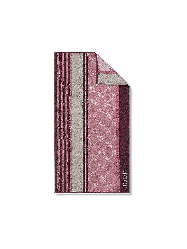 JOOP Duschtuch LINES 80x150cm Rose rosa