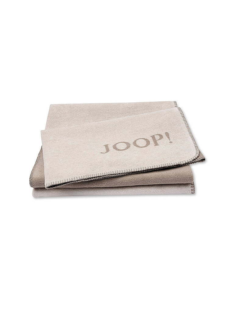 JOOP Wohndecke ALLOVER 150x200cm Natur-Sand hellbraun