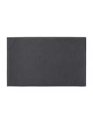 JOOP | Badematte "Cornflower Uni 50x80cm Platin | grau
