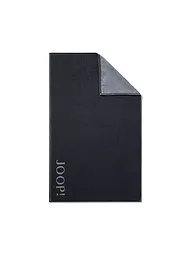 JOOP | Badematte "Doubleface" 50x80cm (Silber) | schwarz
