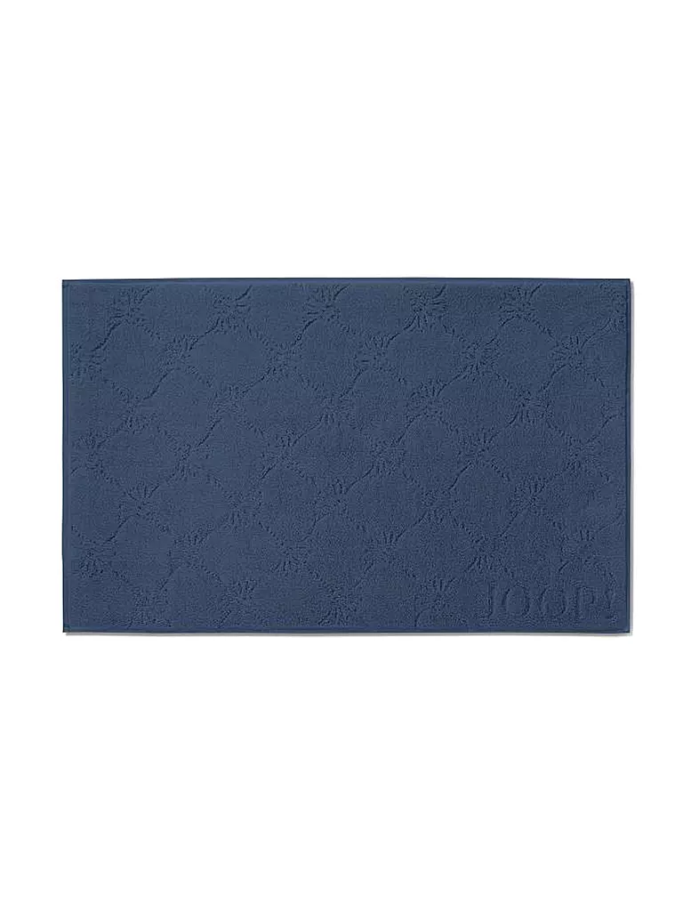 JOOP | Badematte "Cornflower Uni" 50x80cm (Marine) | dunkelblau