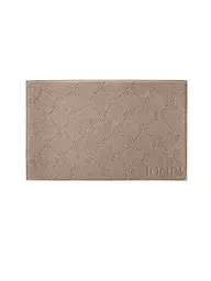 JOOP | Badematte "Cornflower Uni 50x80cm Platin | camel