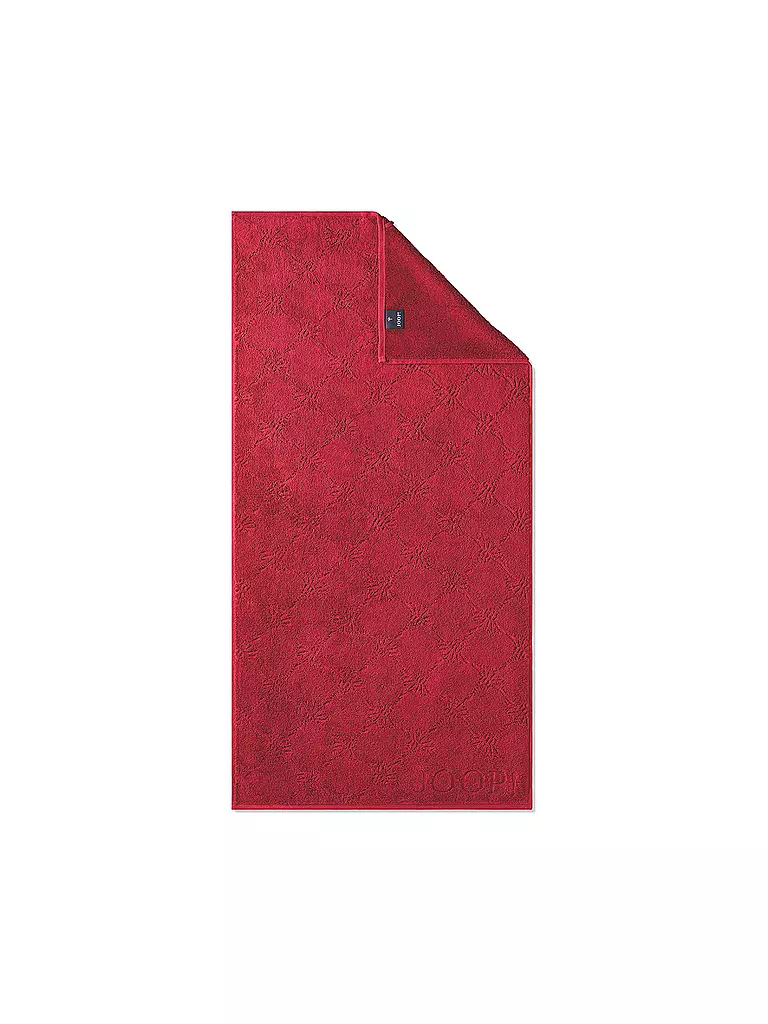 JOOP | Duschtuch "Cornflower" 80x150cm (Granat) | rot