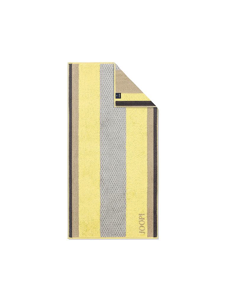 JOOP | Duschtuch "Diamond Stripes" 80x150cm (Lemon) | gelb