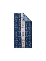 JOOP | Duschtuch 80x150cm DIVIDED CORNFLOWER Stein | Dunkelblau
