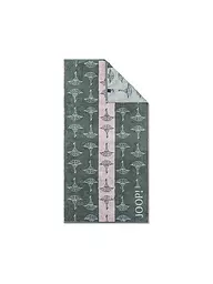 JOOP | Duschtuch 80x150cm DIVIDED CORNFLOWER Stein | Dunkelgrün