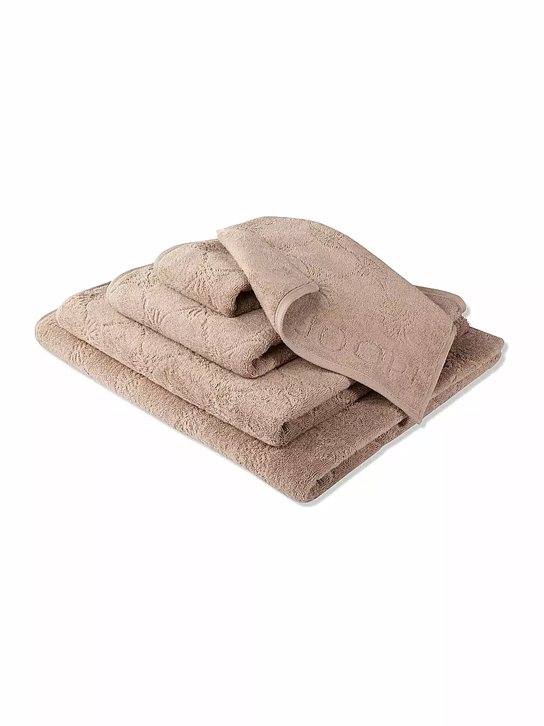 JOOP | Duschtuch CORNFLOWER 80x150cm Sand | silber