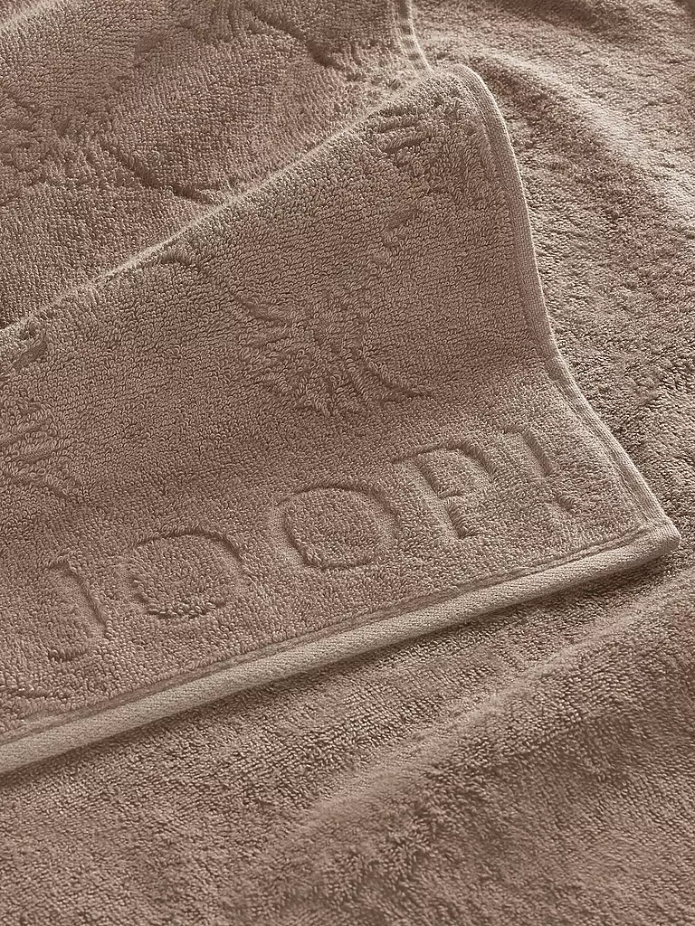 JOOP | Duschtuch CORNFLOWER 80x150cm Sand | silber