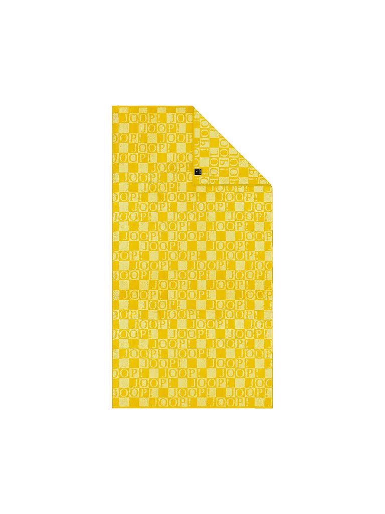 JOOP | Duschtuch Frame Checked 80x150cm Lemon | gelb