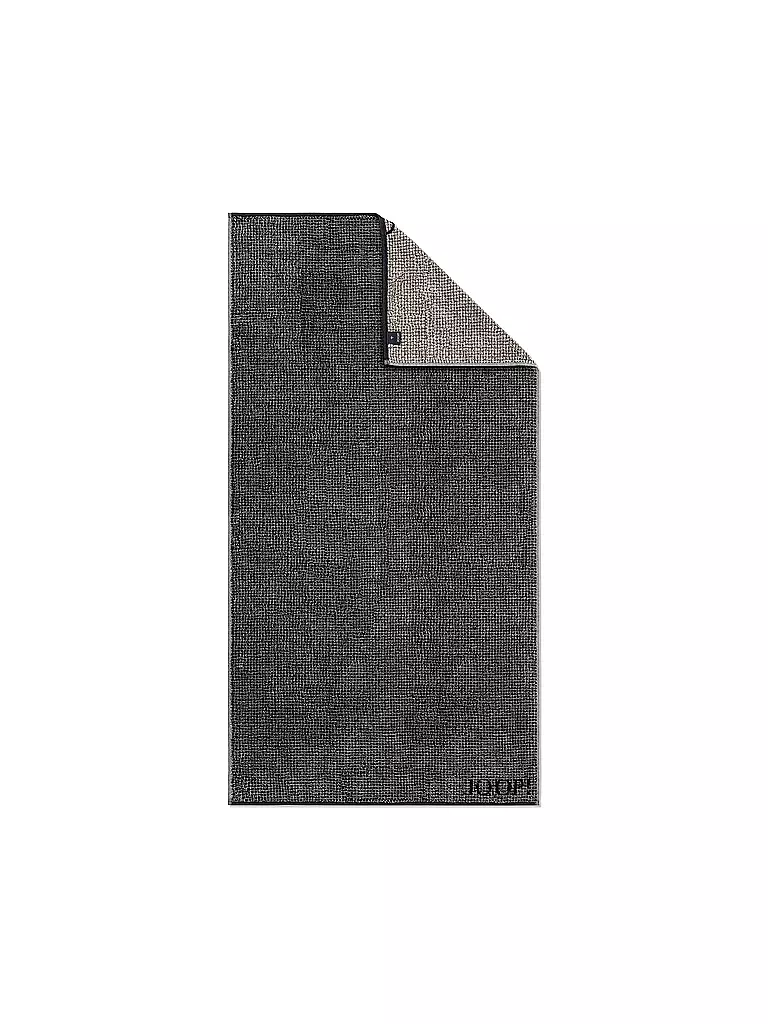 JOOP | Duschtuch SELECT ALLOVER 80x150cm Ebony | grau