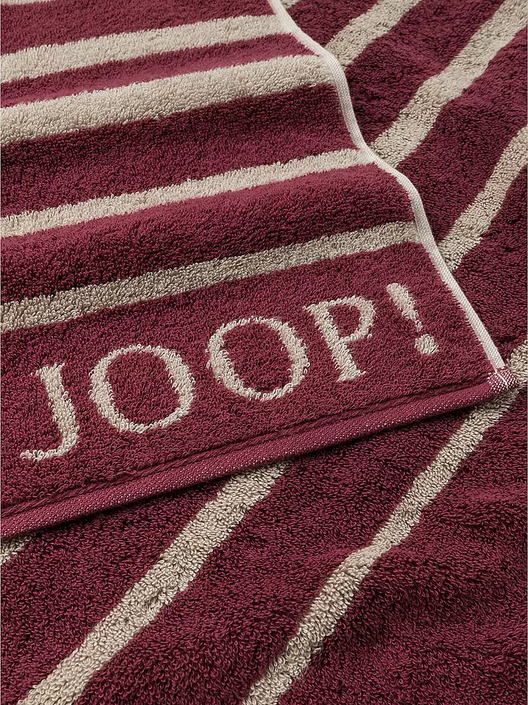 JOOP | Duschtuch SELECT SHADE 80x150cm Rouge | dunkelrot